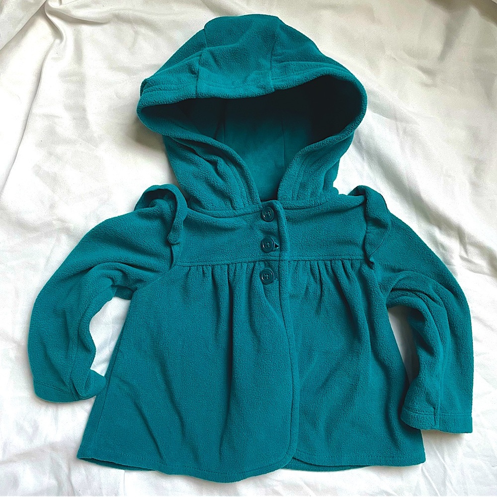 Carters Fleece Hooded Baby girl Jacket